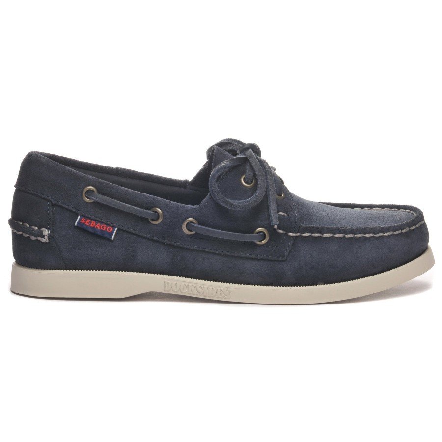 Men Sebago | Portland Roughout - Blue Universe