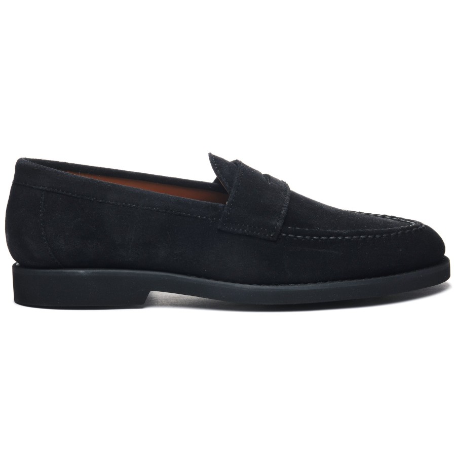 Men Sebago | Ryan Suede Polaris - Navy Blue