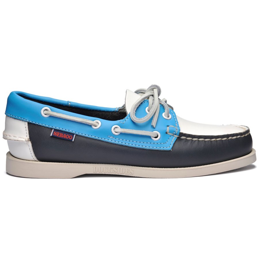 Women Sebago | Portland Spinnaker Woman - Navy & Light Blue & White