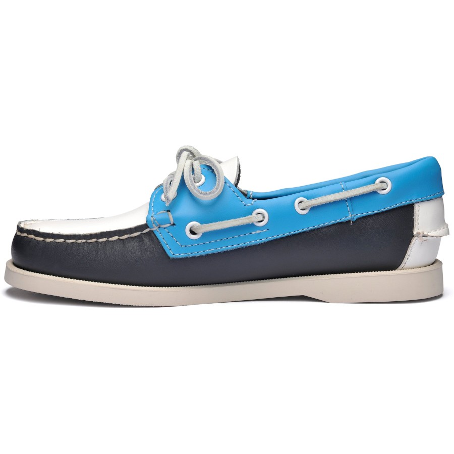 Women Sebago | Portland Spinnaker Woman - Navy & Light Blue & White