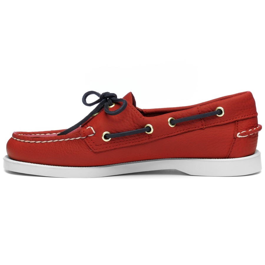 Women Sebago | Portland Fisher Woman - Red