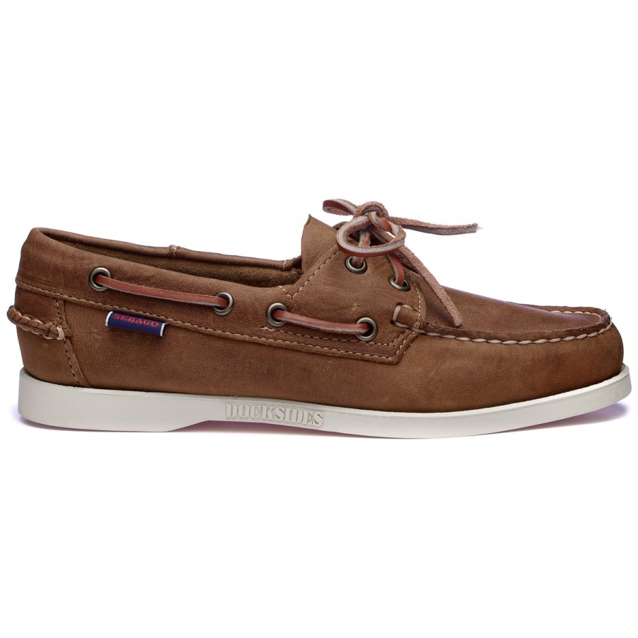 Women Sebago | Docksides Portland Crazy H Woman - Tan