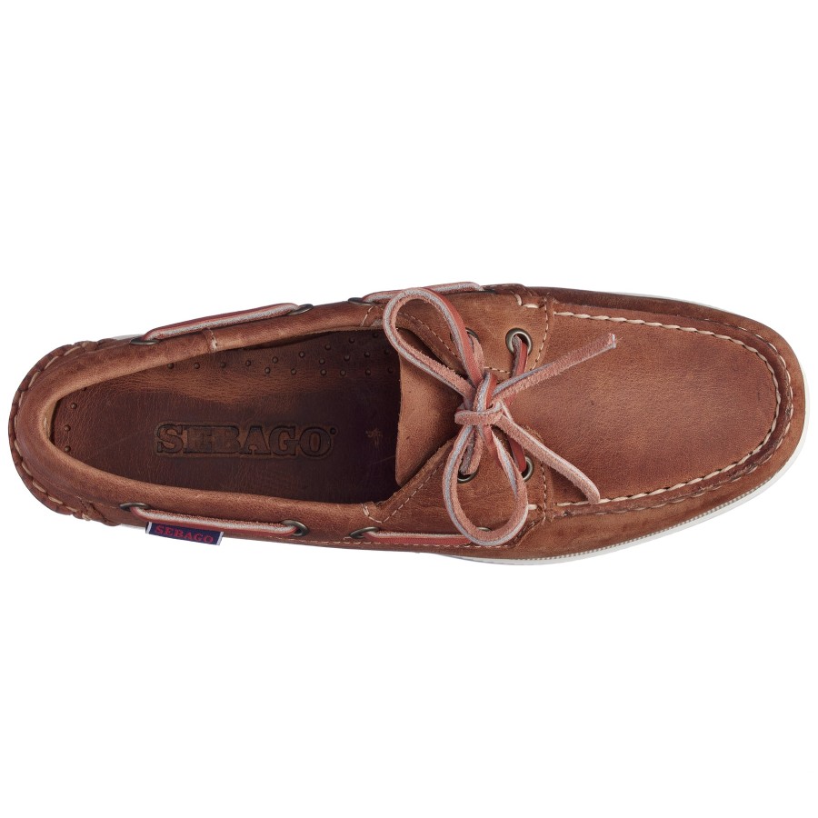 Women Sebago | Docksides Portland Crazy H Woman - Tan