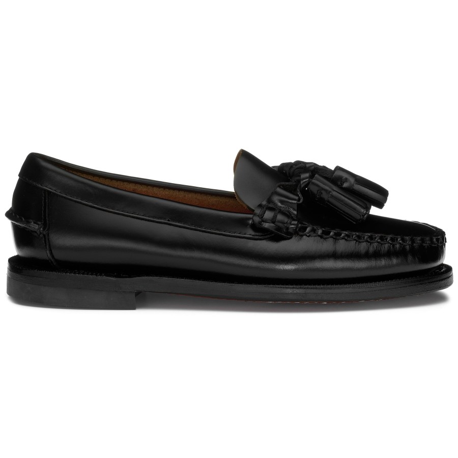 Women Sebago | Will Triple Tassel Woman - Black