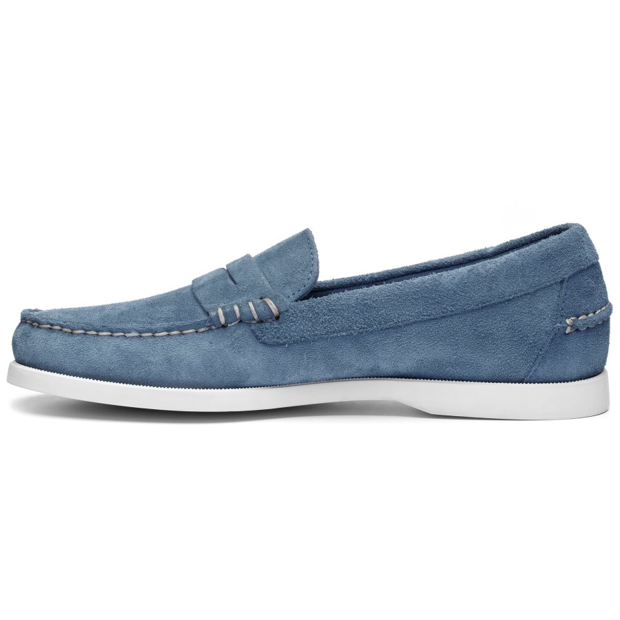 Men Sebago | Dan Boat Roughout - Indigo